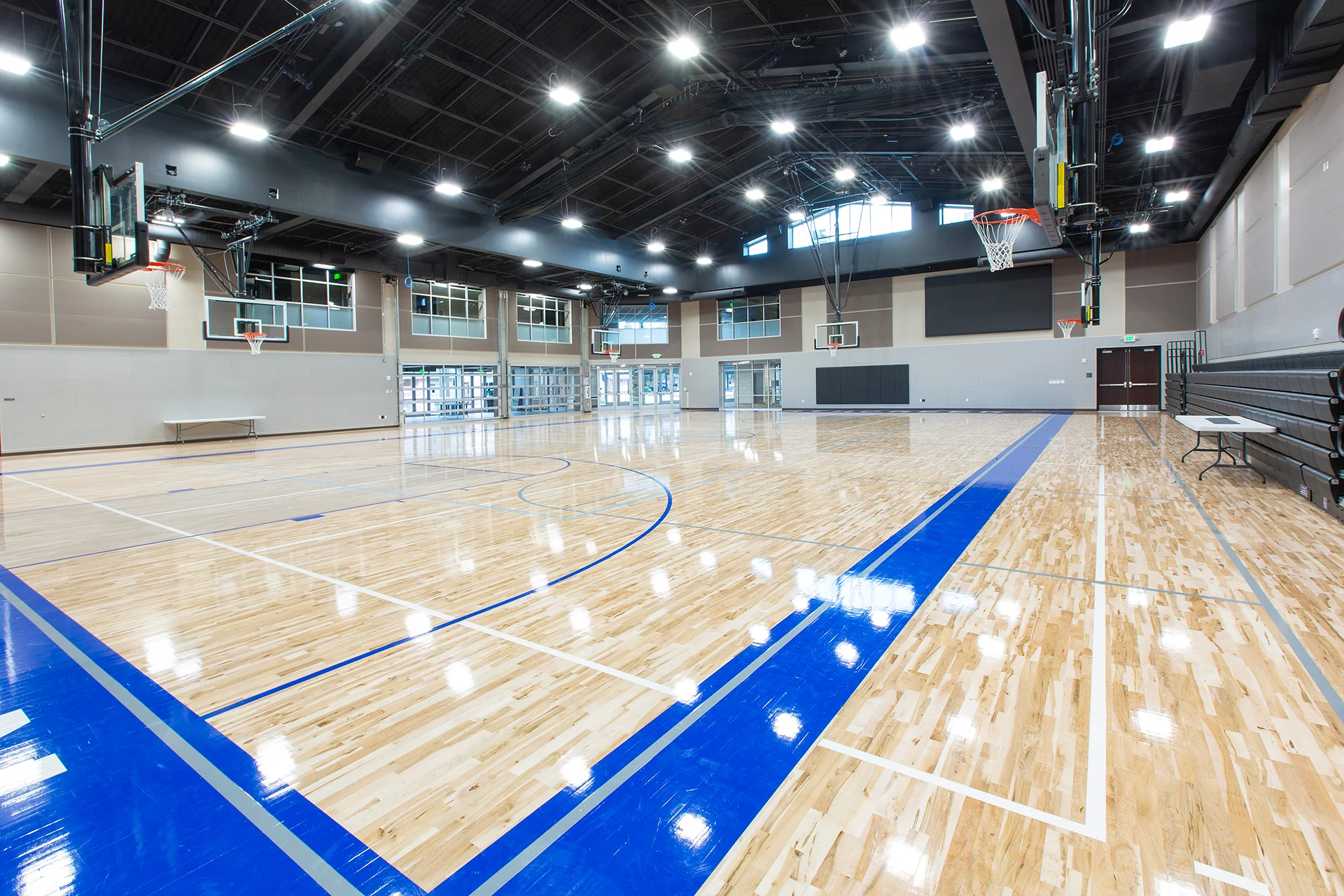 NorthCreek gym benches church architect church building