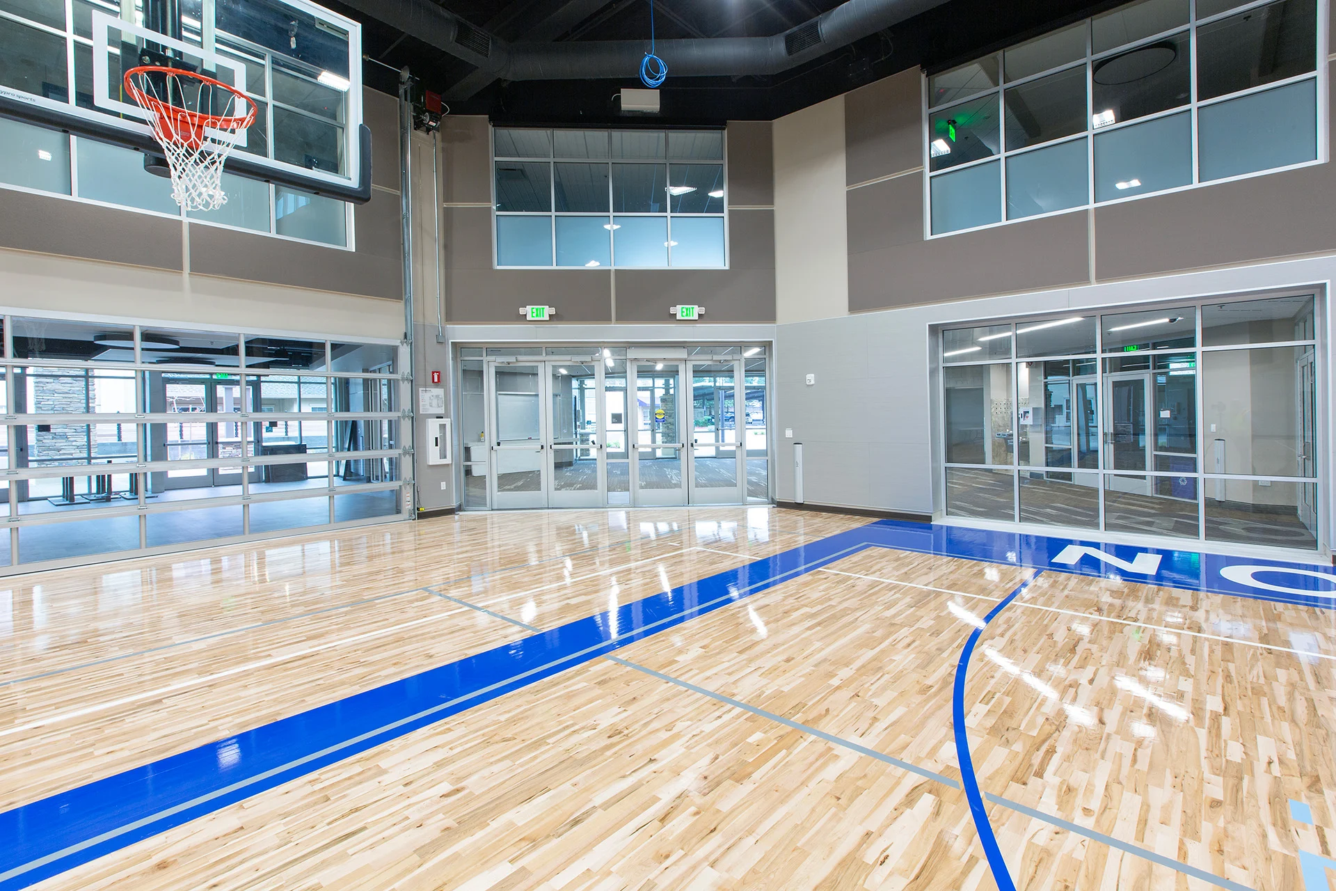 NorthCreek gym side church architect church building