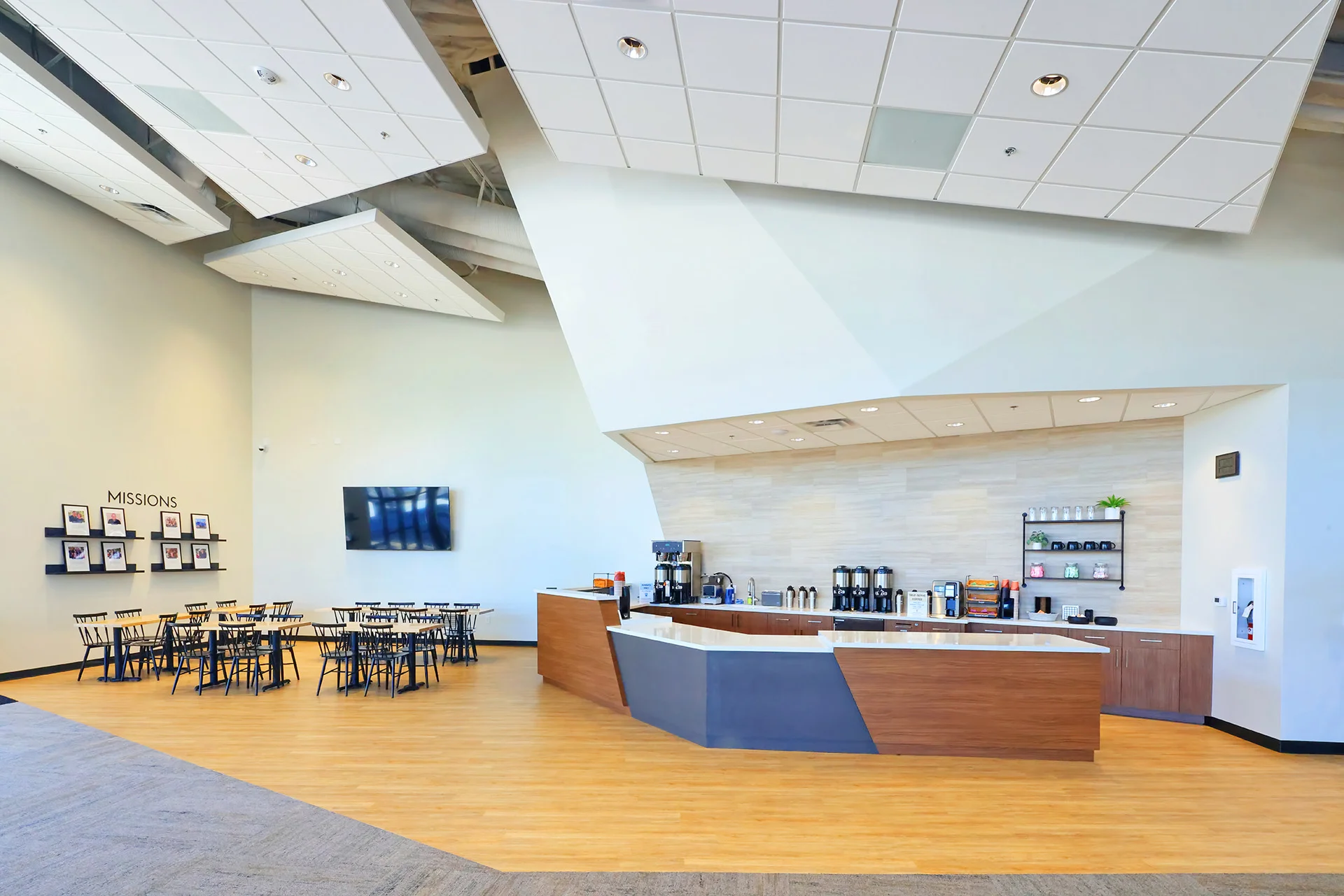 Northwest Community cafe church building church architect