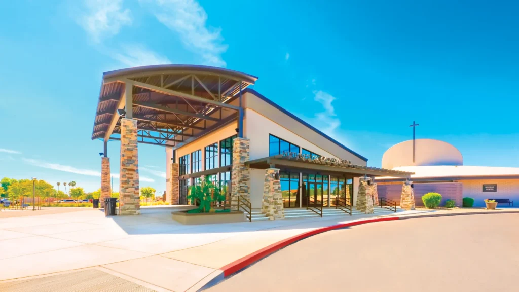 Northwest Community Church header church architect church building