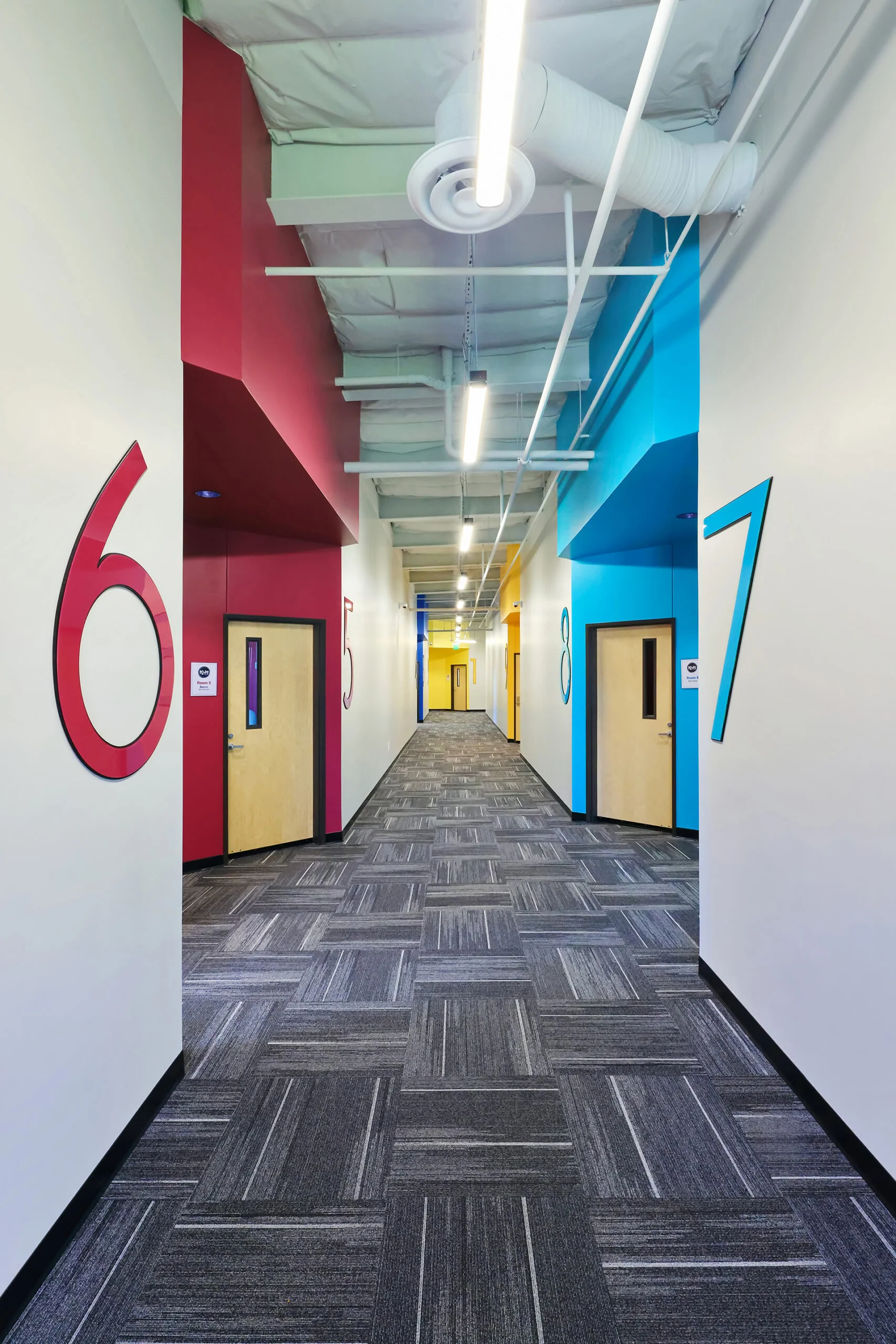 Northwest Community hallway church building church architect