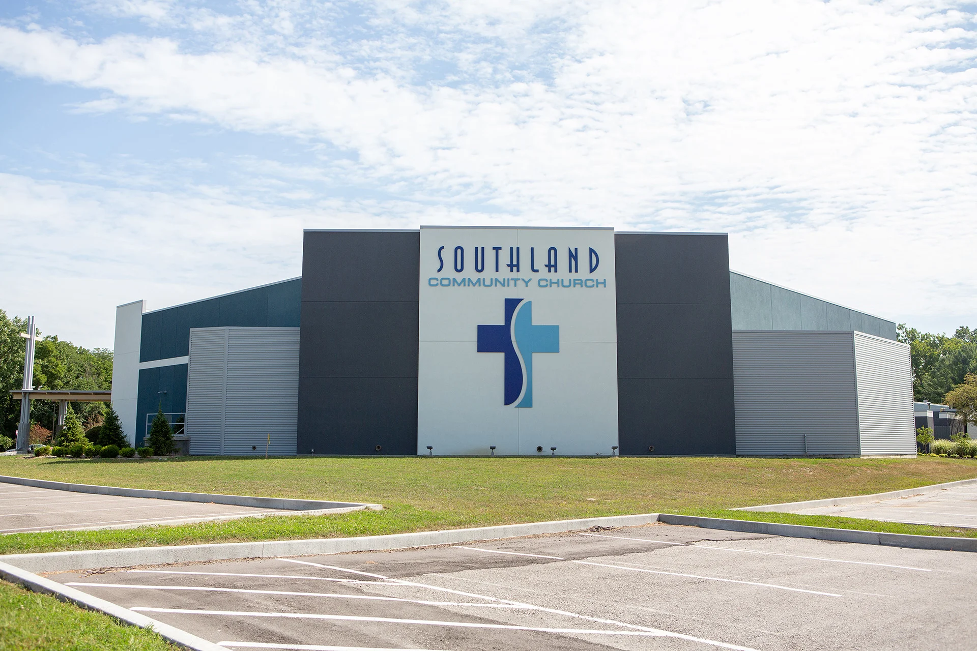 Southland exterior church architect church building