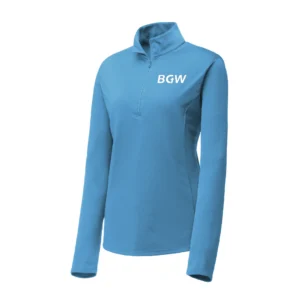 Sport-Tek® Women's PosiCharge® Competitor™ 1-4-Zip Pullover - atomic blue