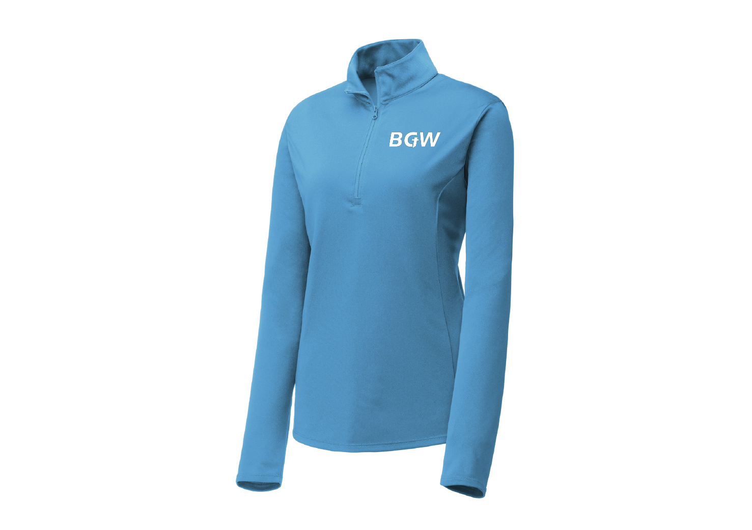 Sport-Tek® Women's PosiCharge® Competitor™ 1-4-Zip Pullover - atomic blue