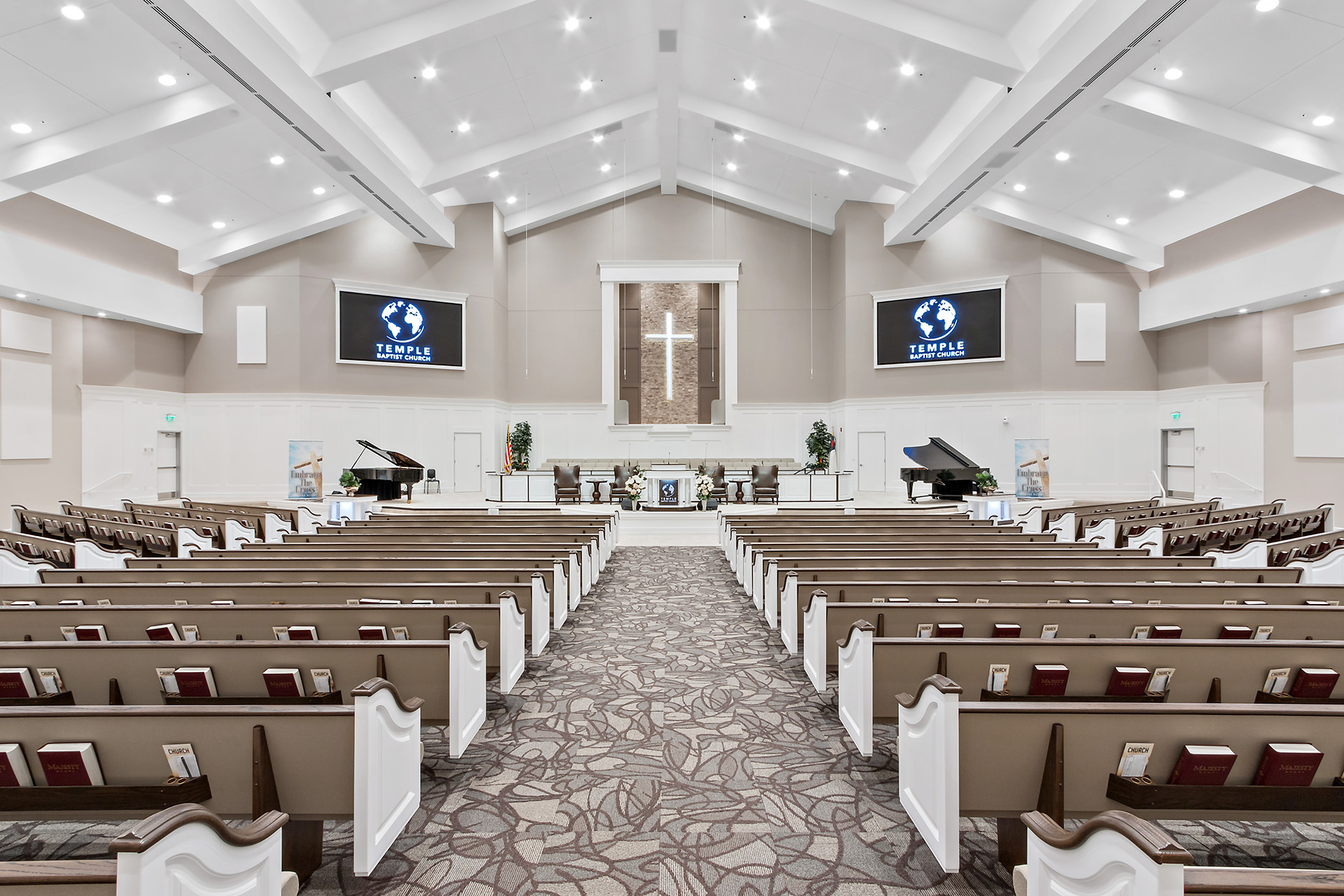 TBC san church architect church building