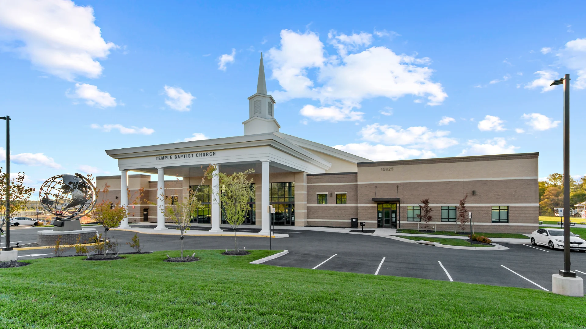 Temple Baptist Church header church architect