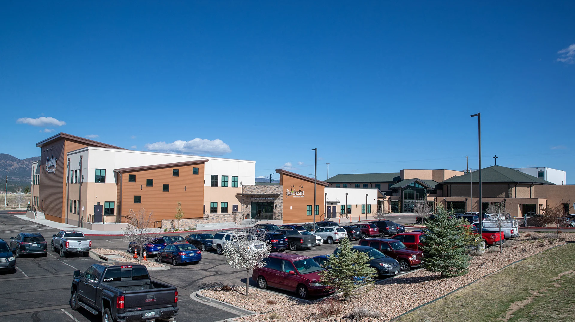 Academy Christian Church arial view church building church architect