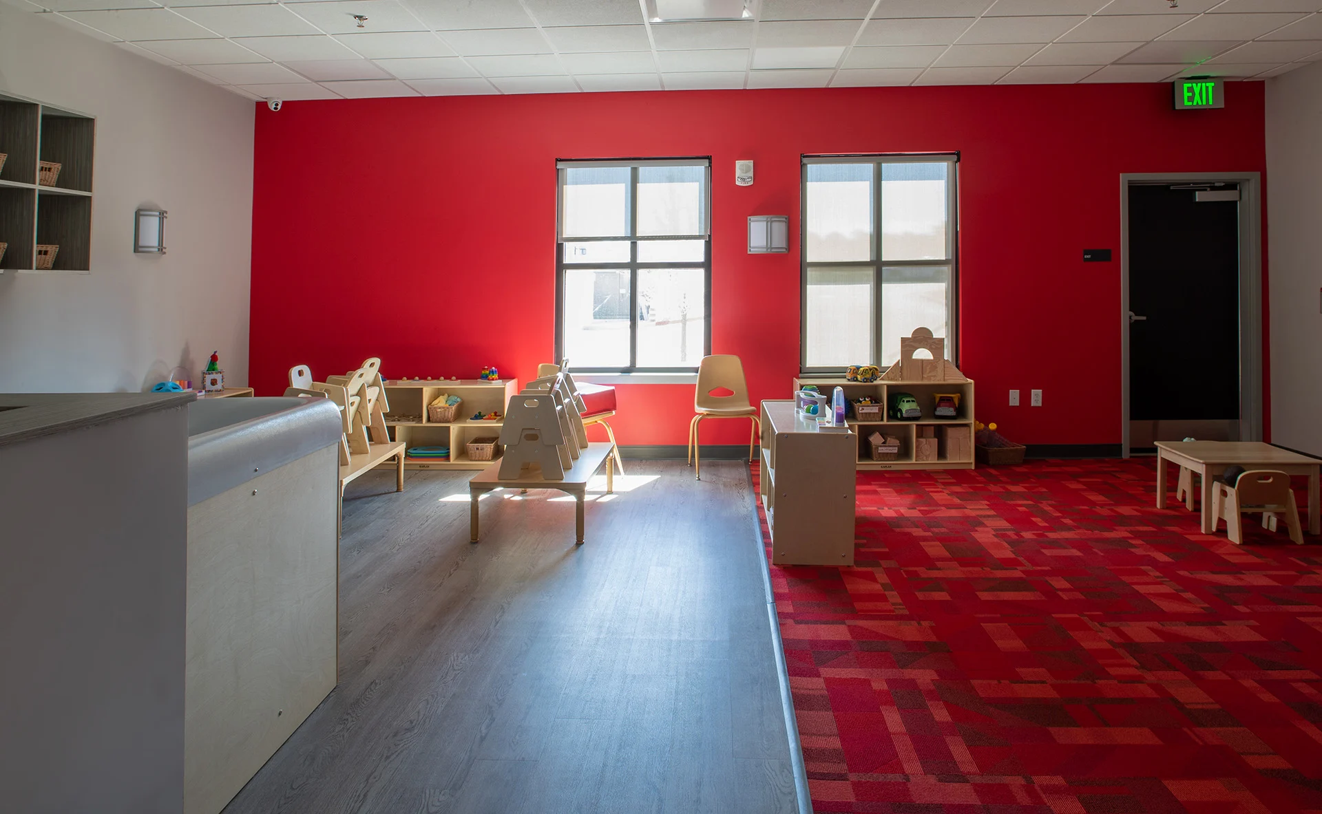 academy christian church infant room church building church architect