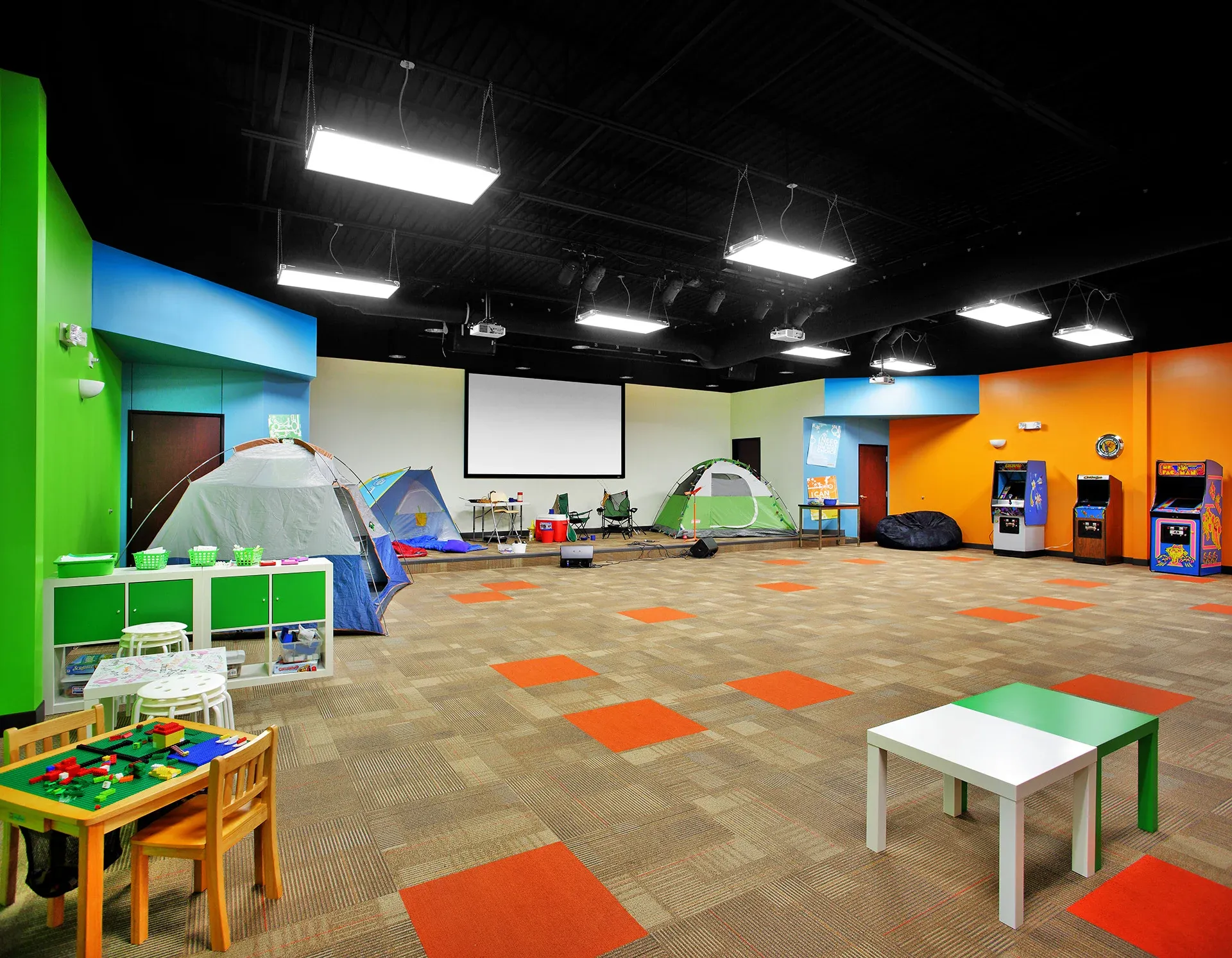Alive Weslyan Church kids area church building church architect