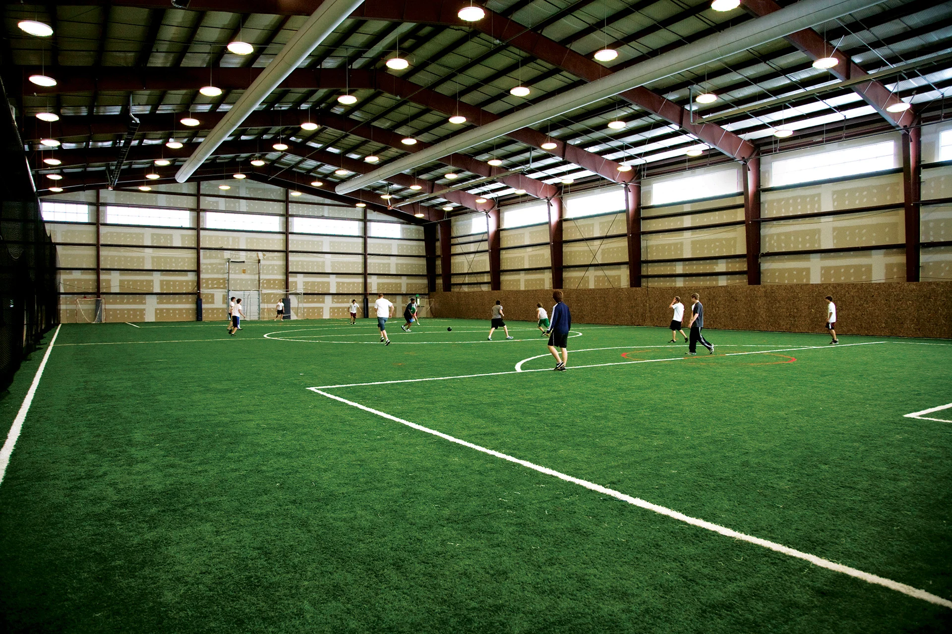 Annapolis Christian School soccer field church building church architect