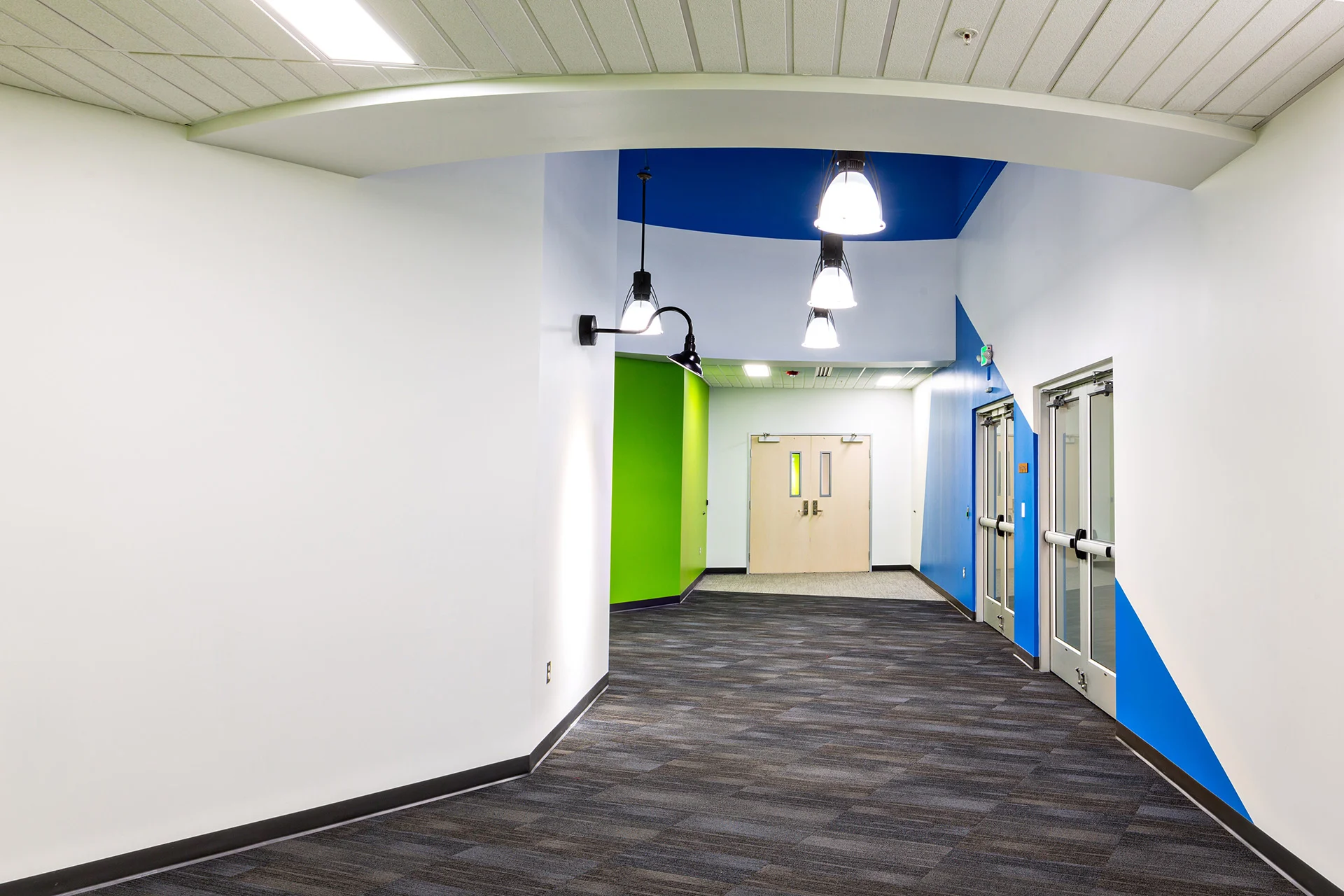 Believers - Child Care Hallway church building church architect