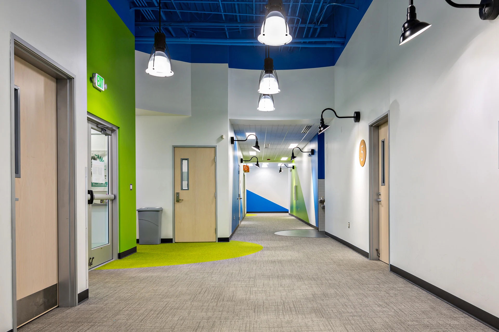 Believers - Child Care Hallway church building church architect