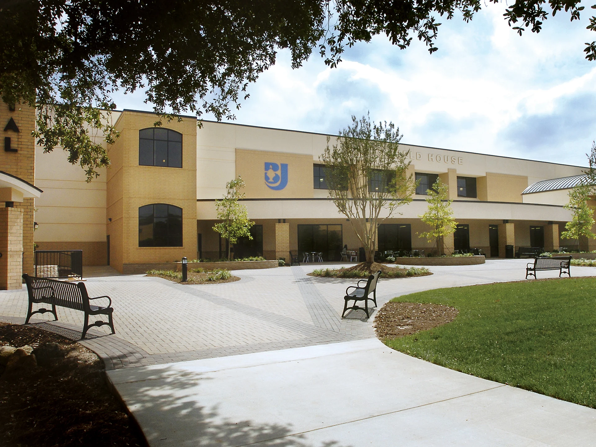 BJU Exterior church building church architect