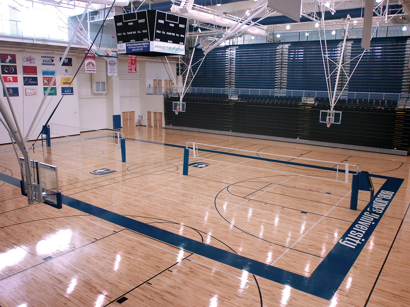 BJU GymSmall church building church architect