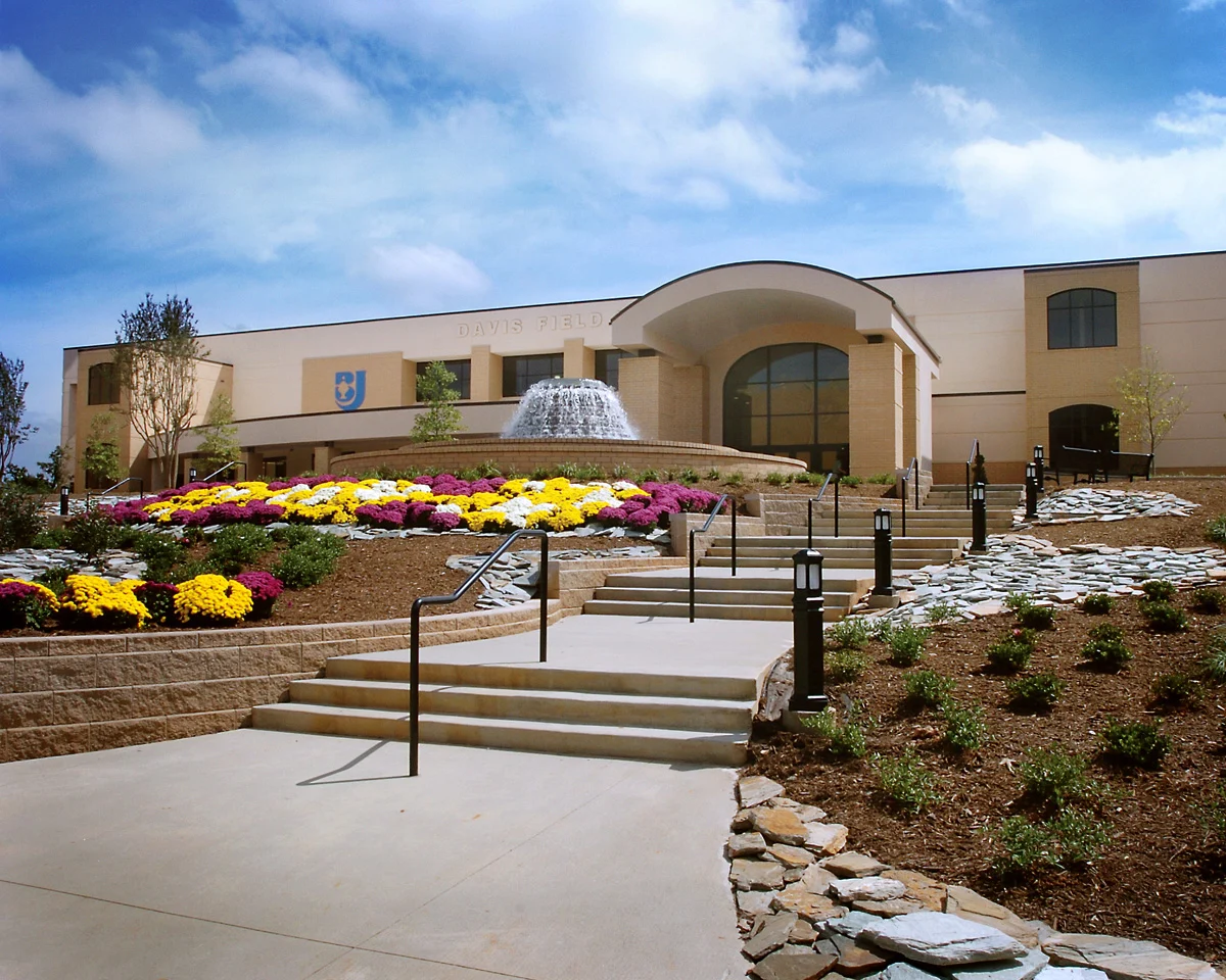 Bob Jones Exterior side church building church architect