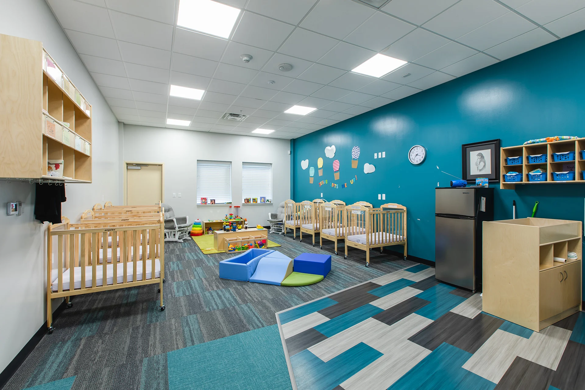 Brookhaven Church Kids Daycare Space church building church architect
