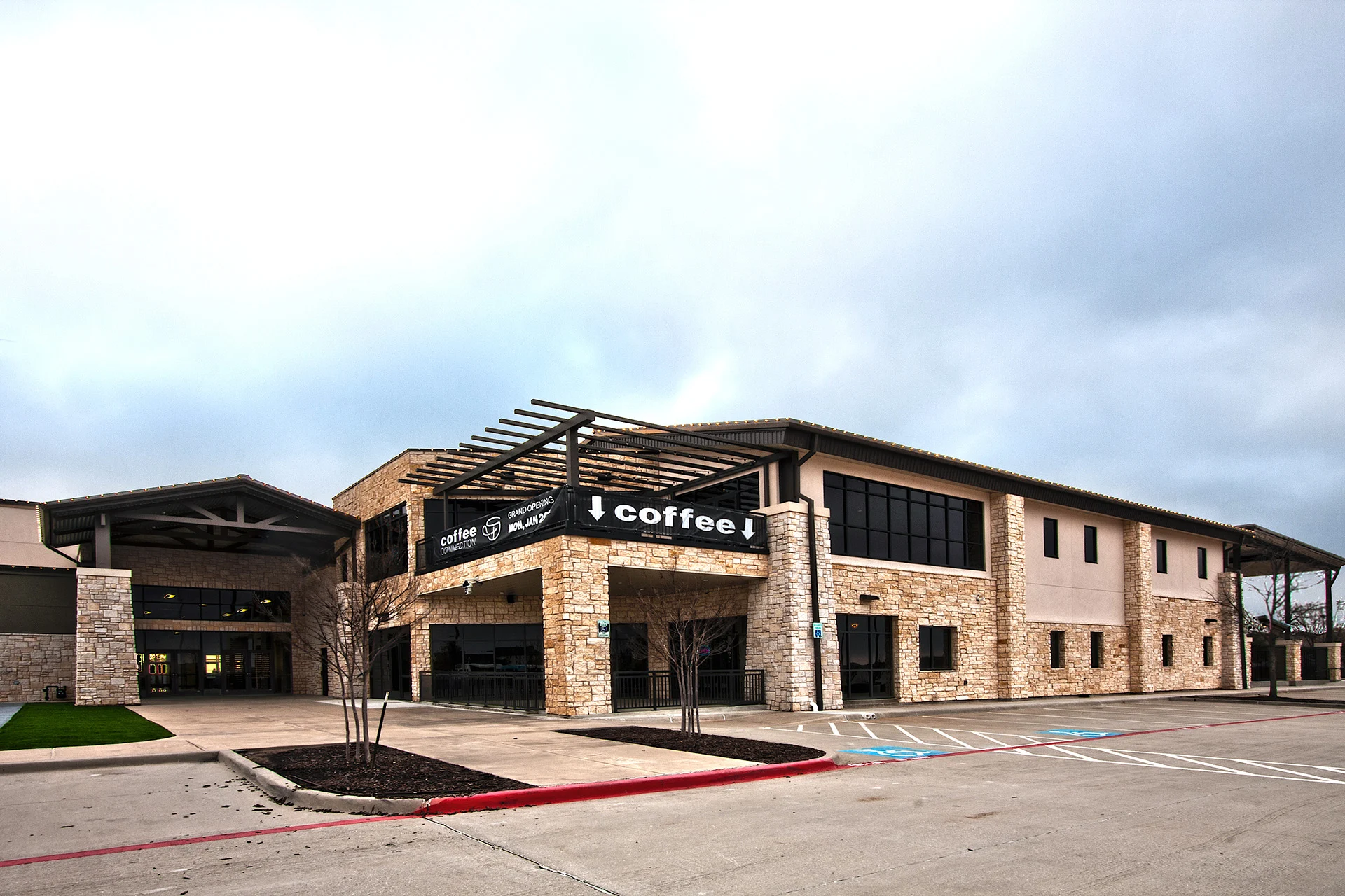 Brookhaven exterior church building church architect