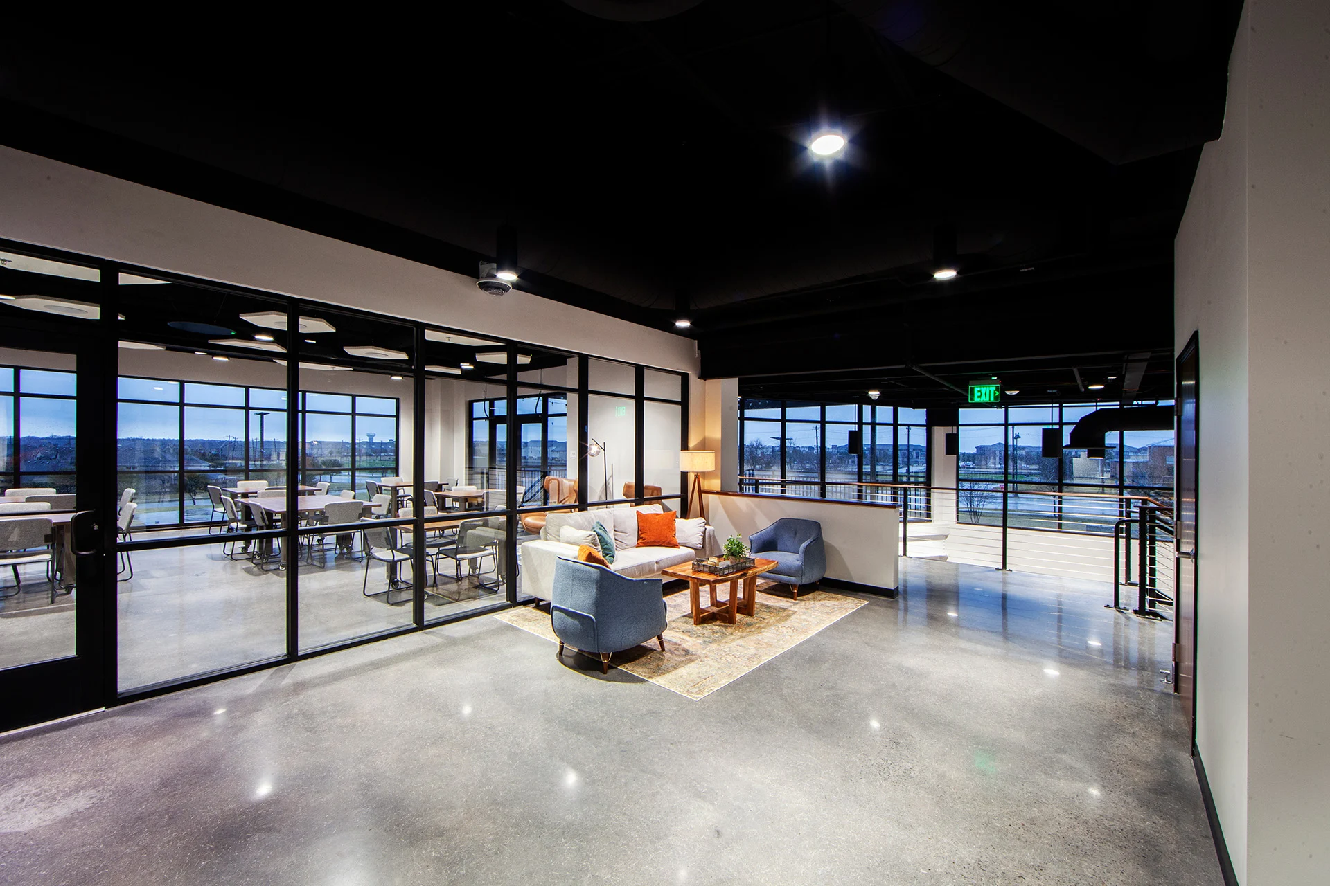 Brookhaven lobby church building church architect