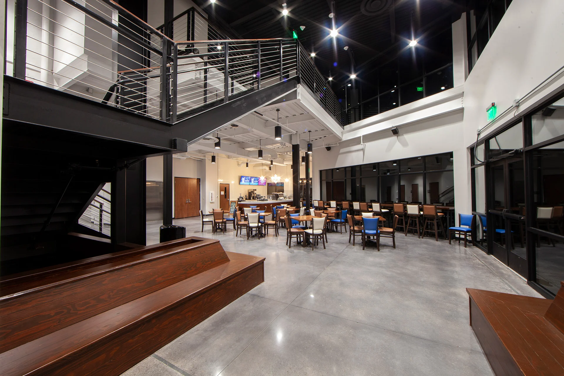 Brookhaven lobby court church building church architect