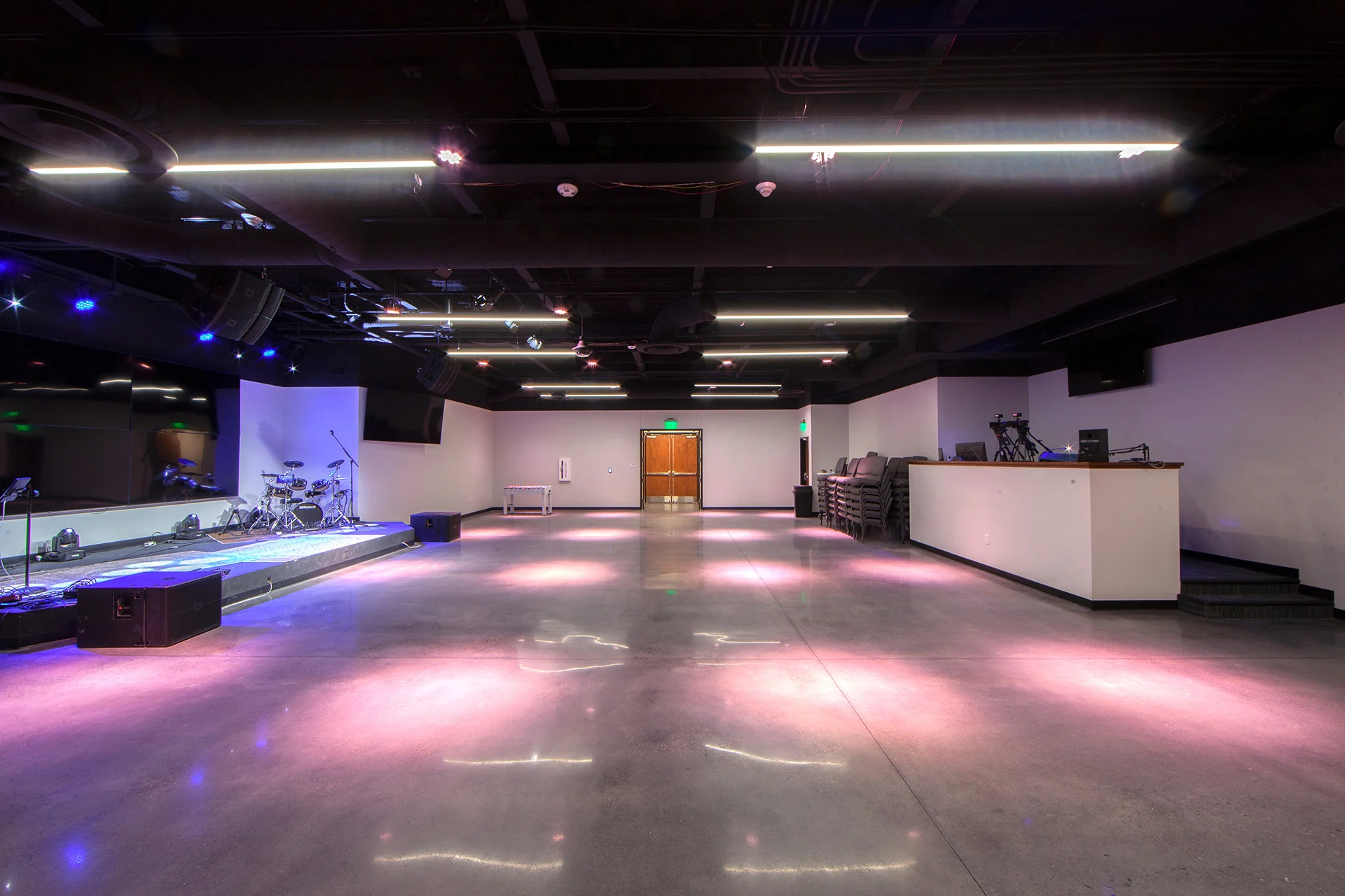 Brookhaven music room church building church architect