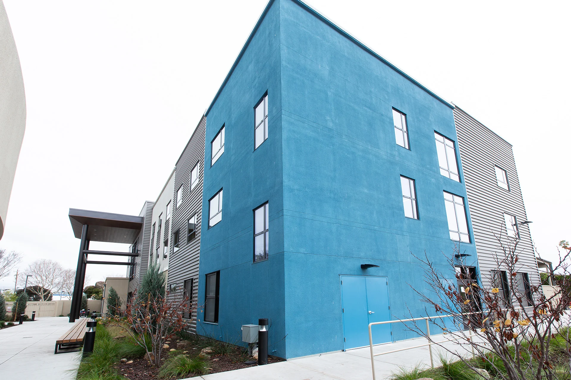 California Crosspoint Academy exterior church building church architect