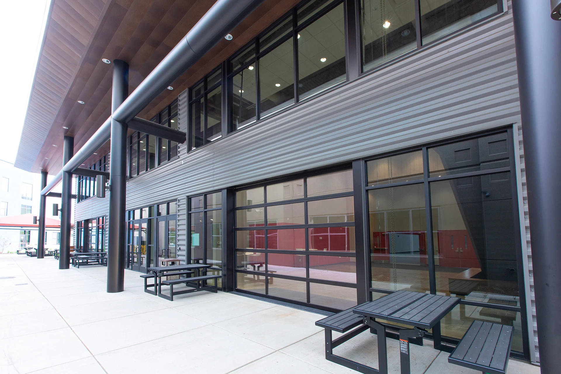 California Crosspoint Academy exterior church building church architect