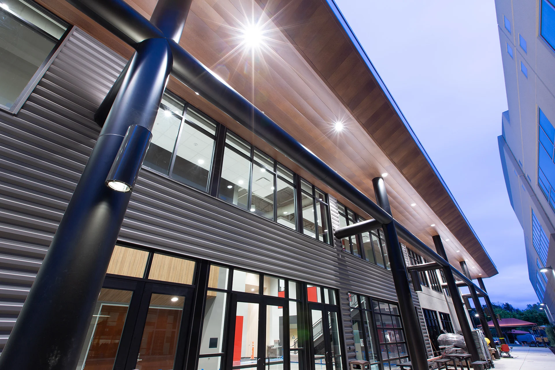 California Crosspoint Academy exterior church building church architect