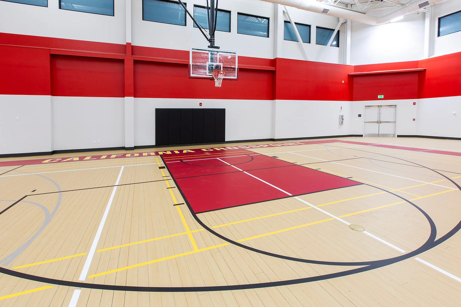 California Crosspoint Academy gym church building church architect