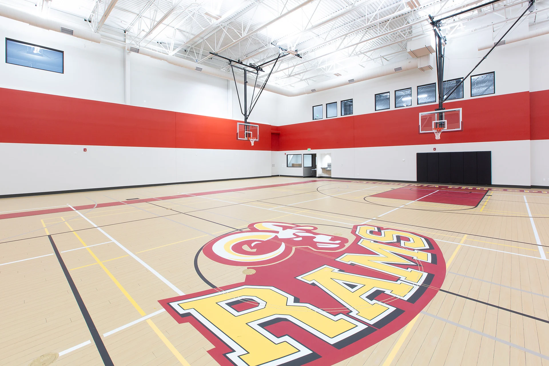 California Crosspoint Academy gym church building church architect