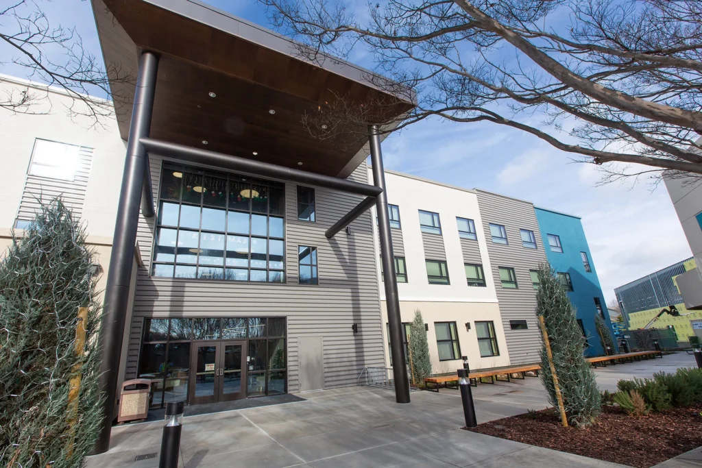 California Crosspoint Academy header church building church architect