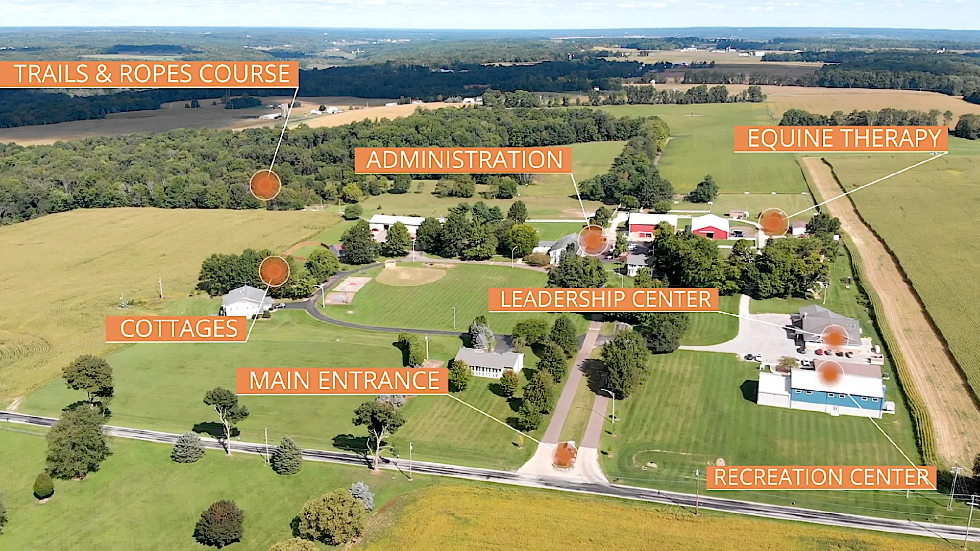 CCHO aerial view church building church architect