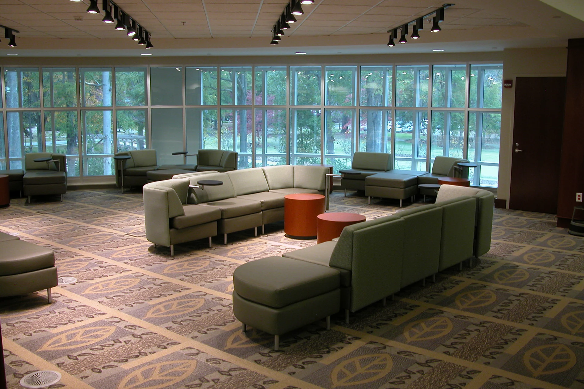Coker College Library lobby church building church architect