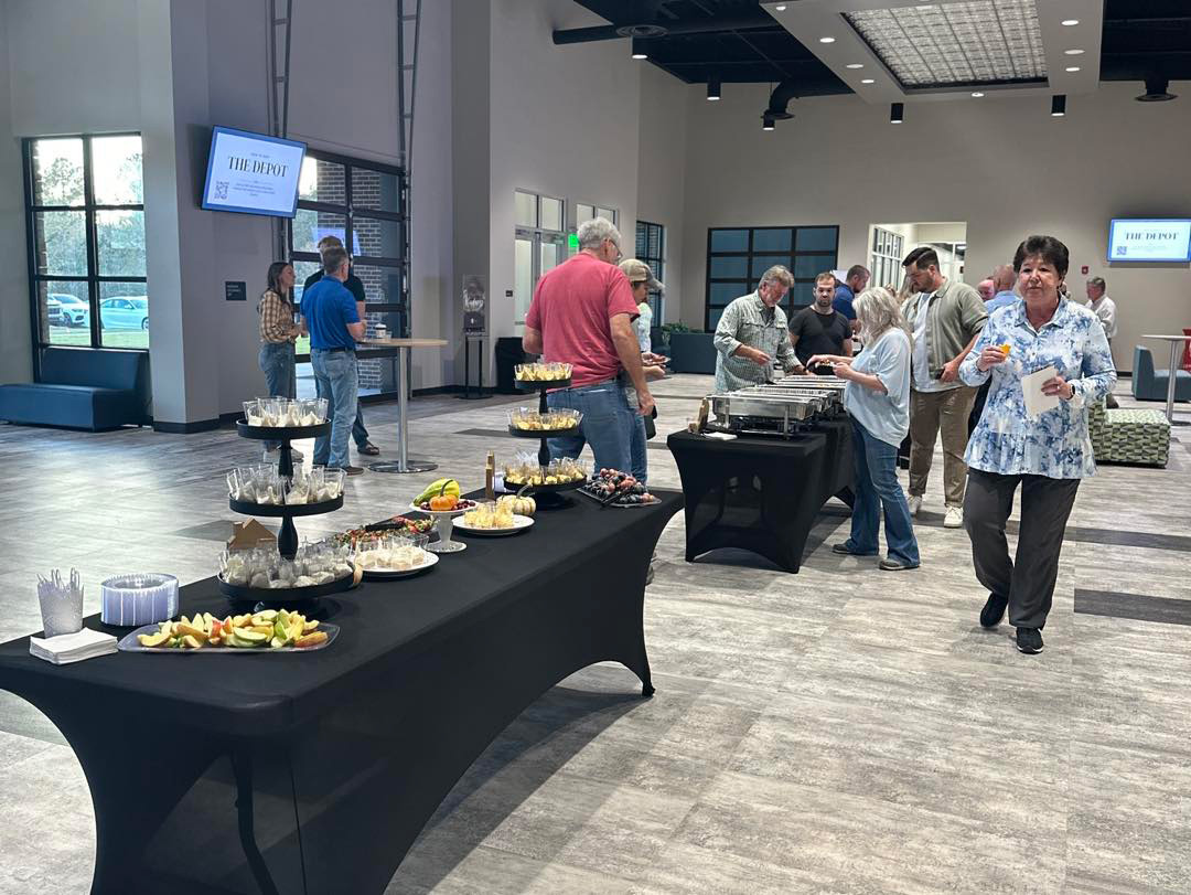 Depot Open House church building church architect