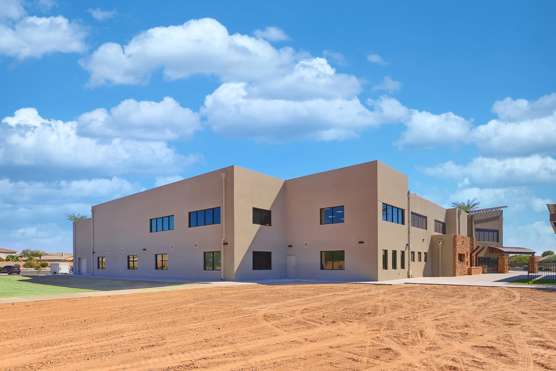 Desert Springs Community Church exterior church building church architect