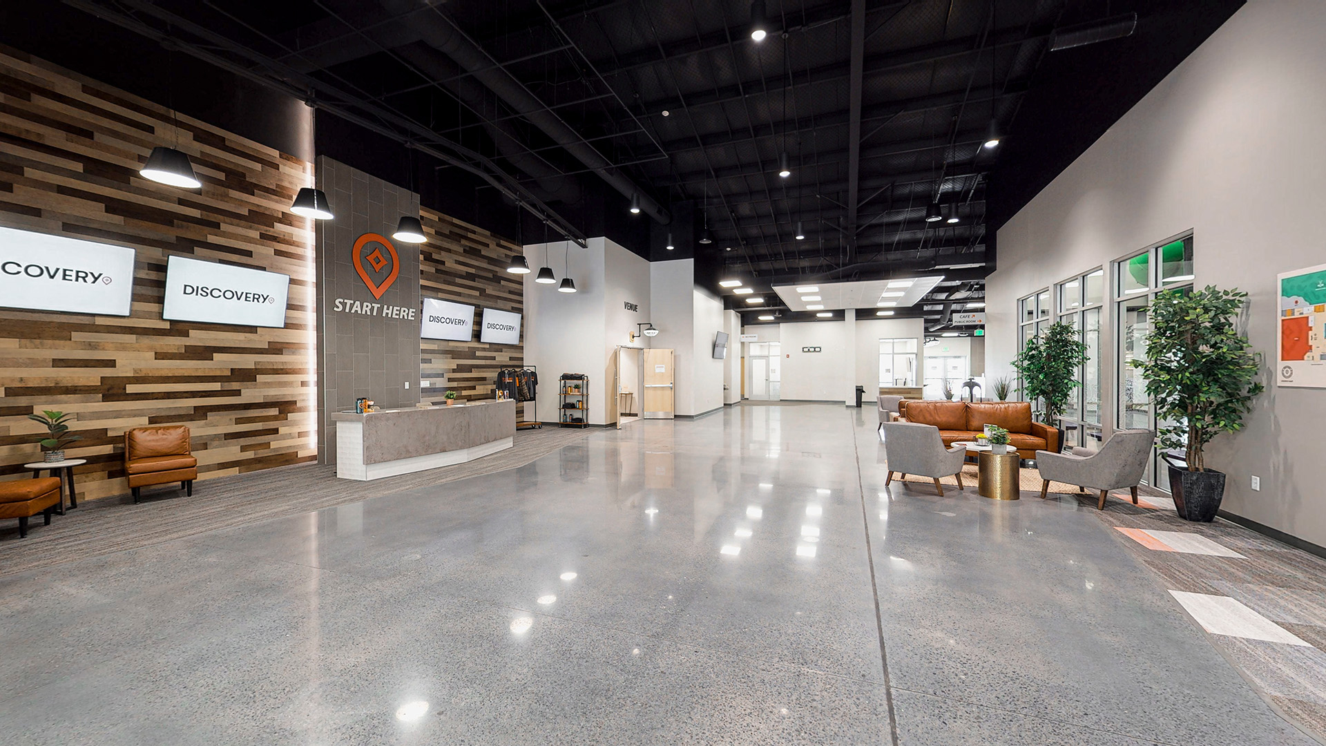 Discovery Christian, Pittsburgh, PA - Lobby church building church architect