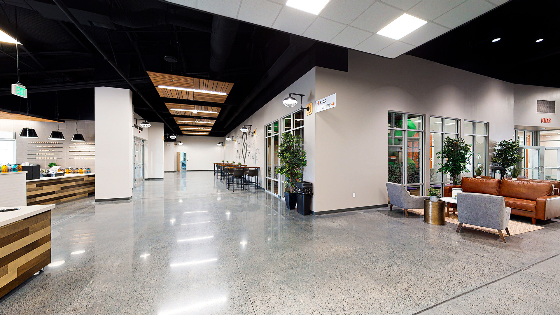 Discovery Christian, Pittsburgh PA - Main Corridor church building church architect