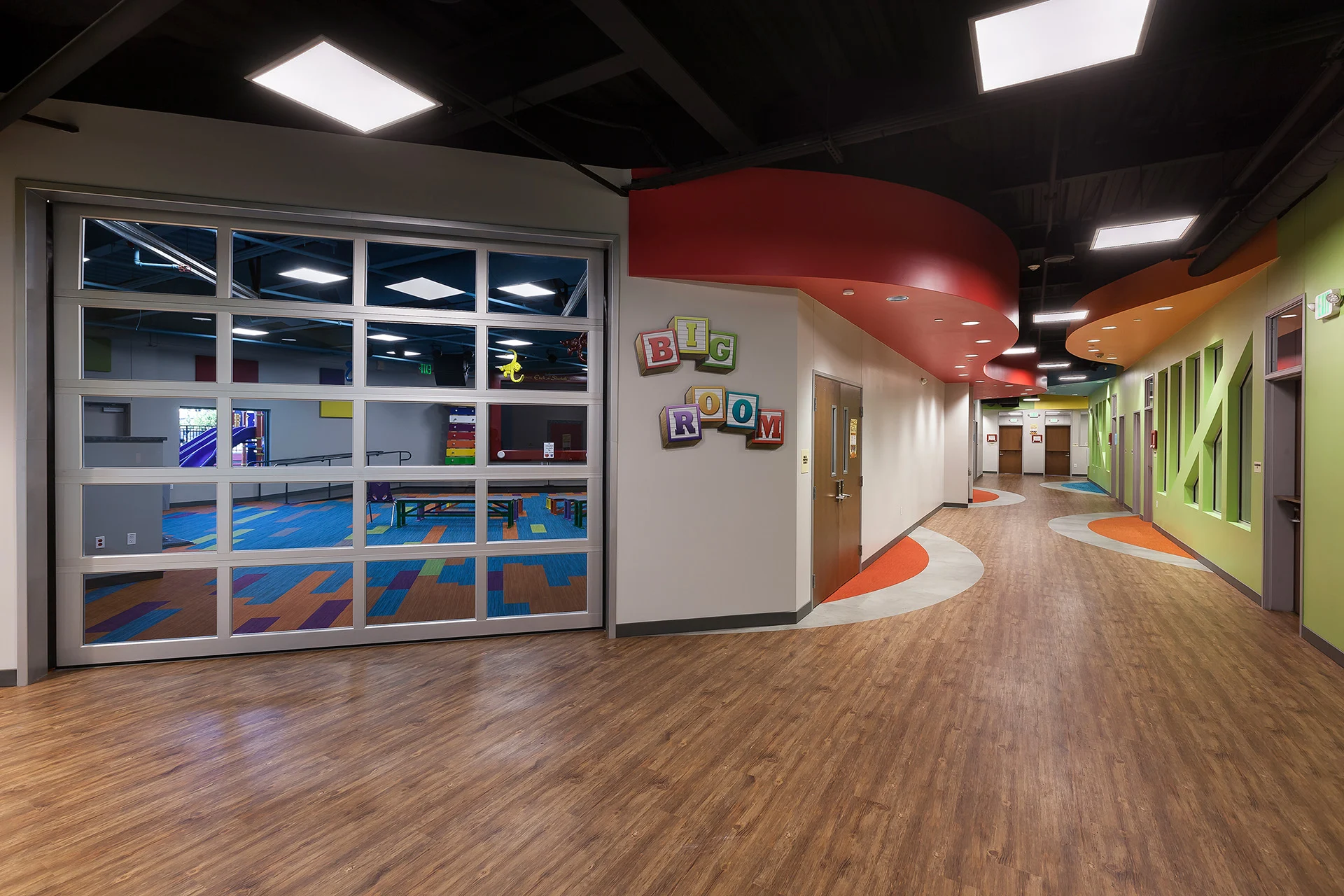 Emmanuel Faith Church child lobby church building church architect