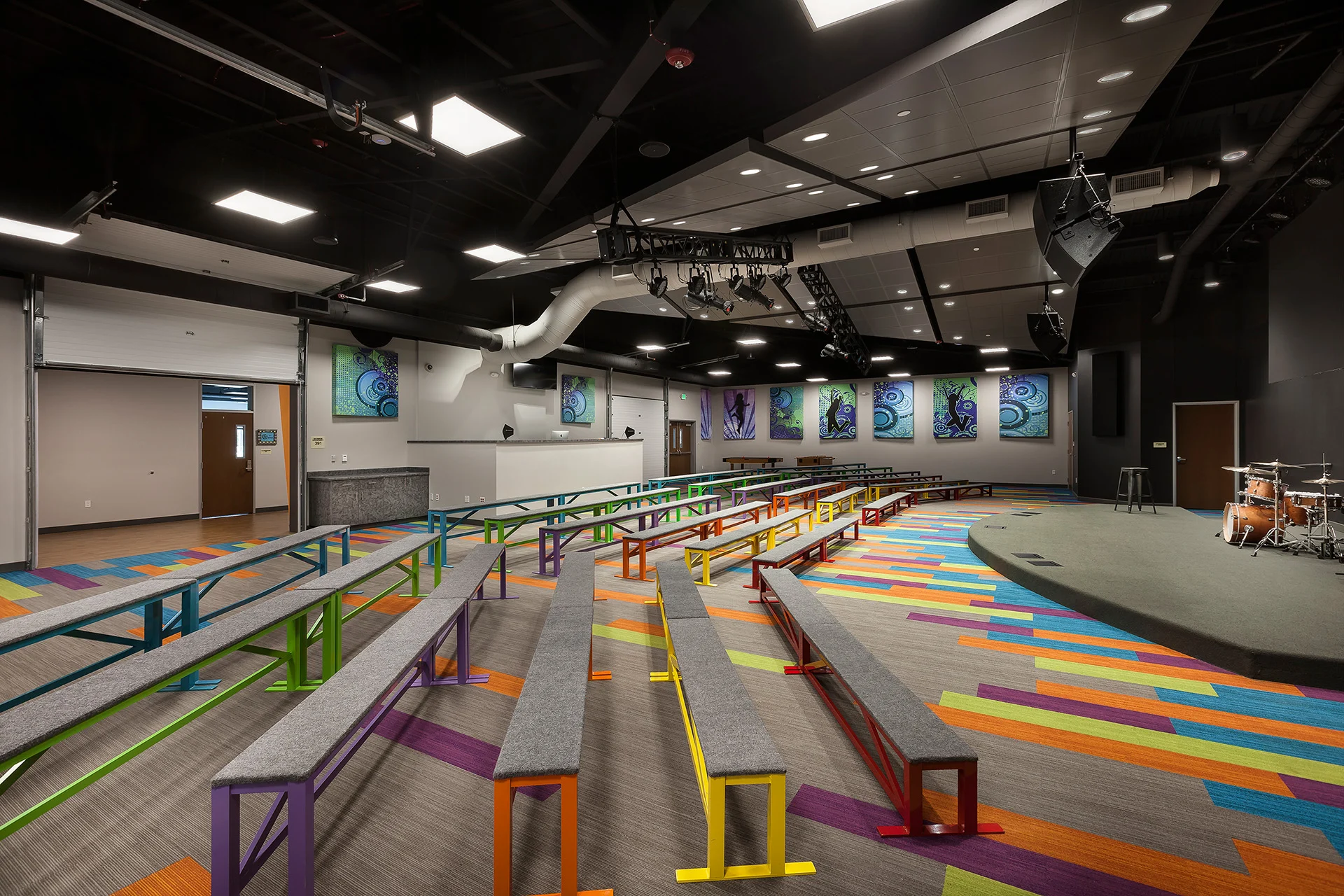 Emmanuel Faith Church child stage church building church architect