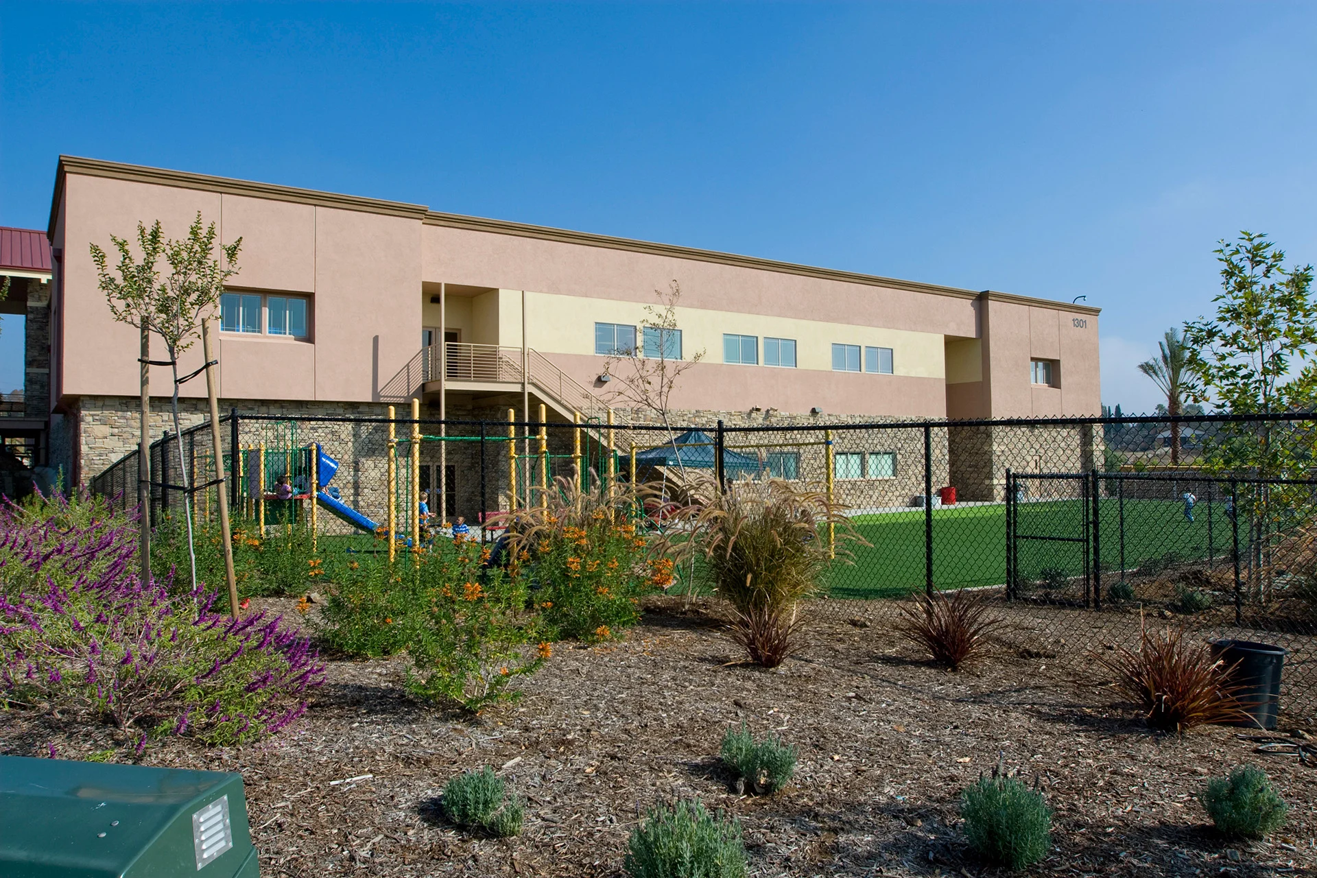 Escond Adventist Acad exterior back church building church architect
