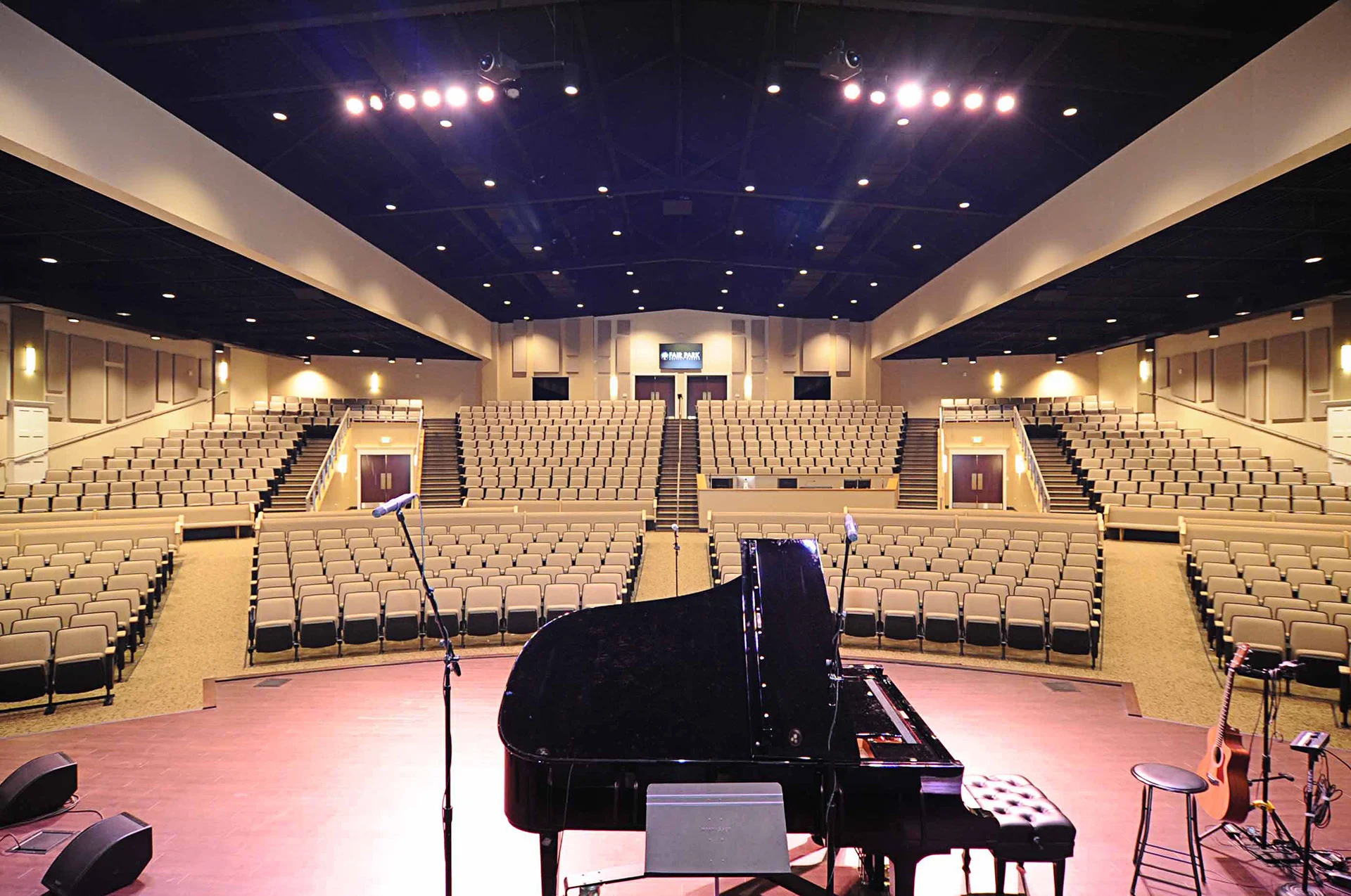 Fair Park Baptist san church building church architect