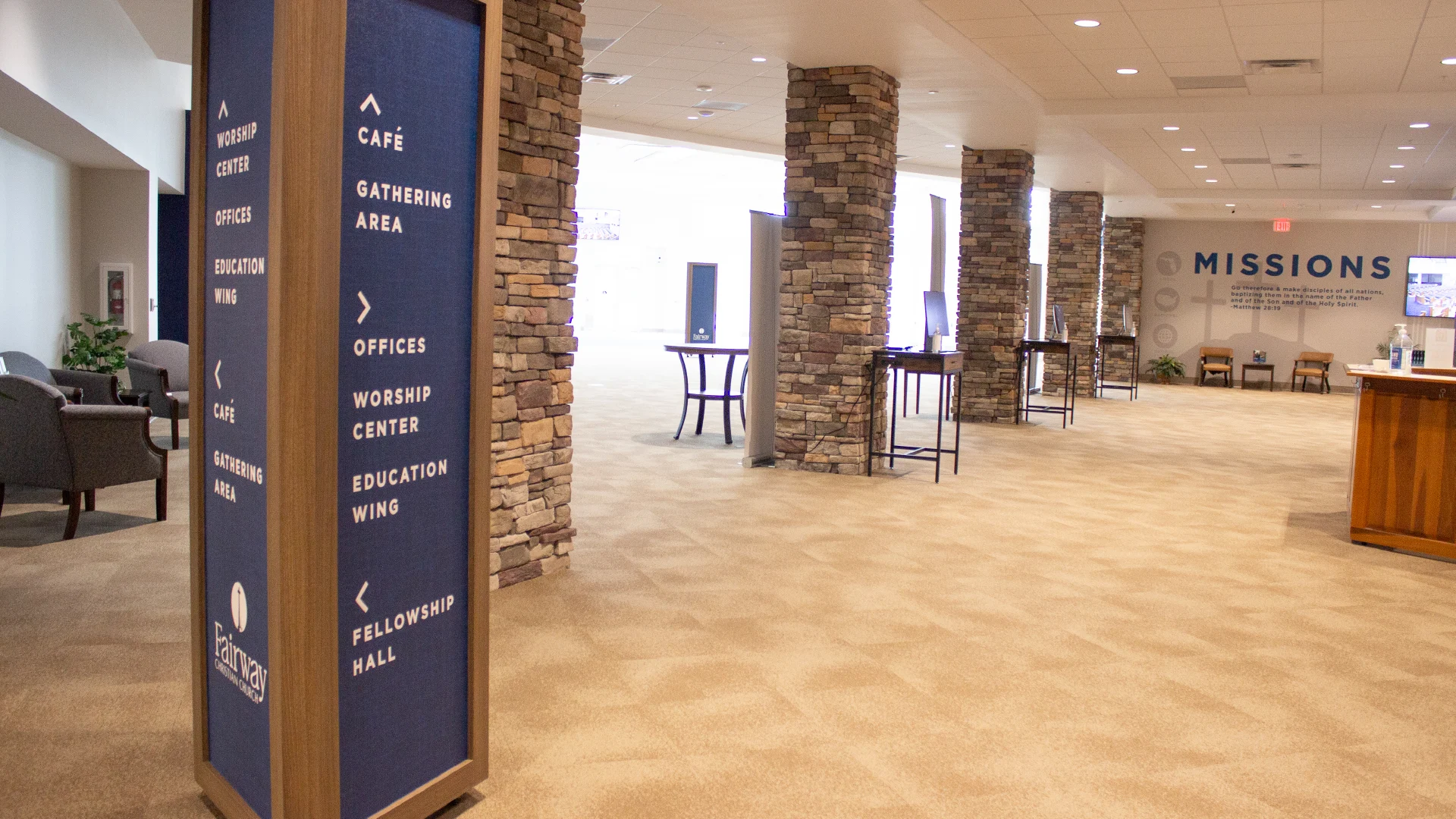 Fairway Christian Church third place church building church architect