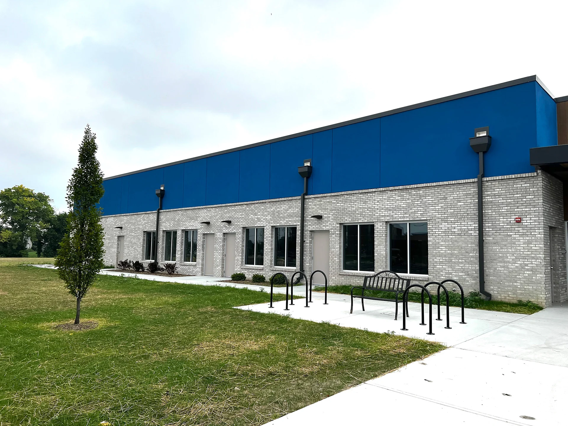 FBC Greenwood exterior church building church architect