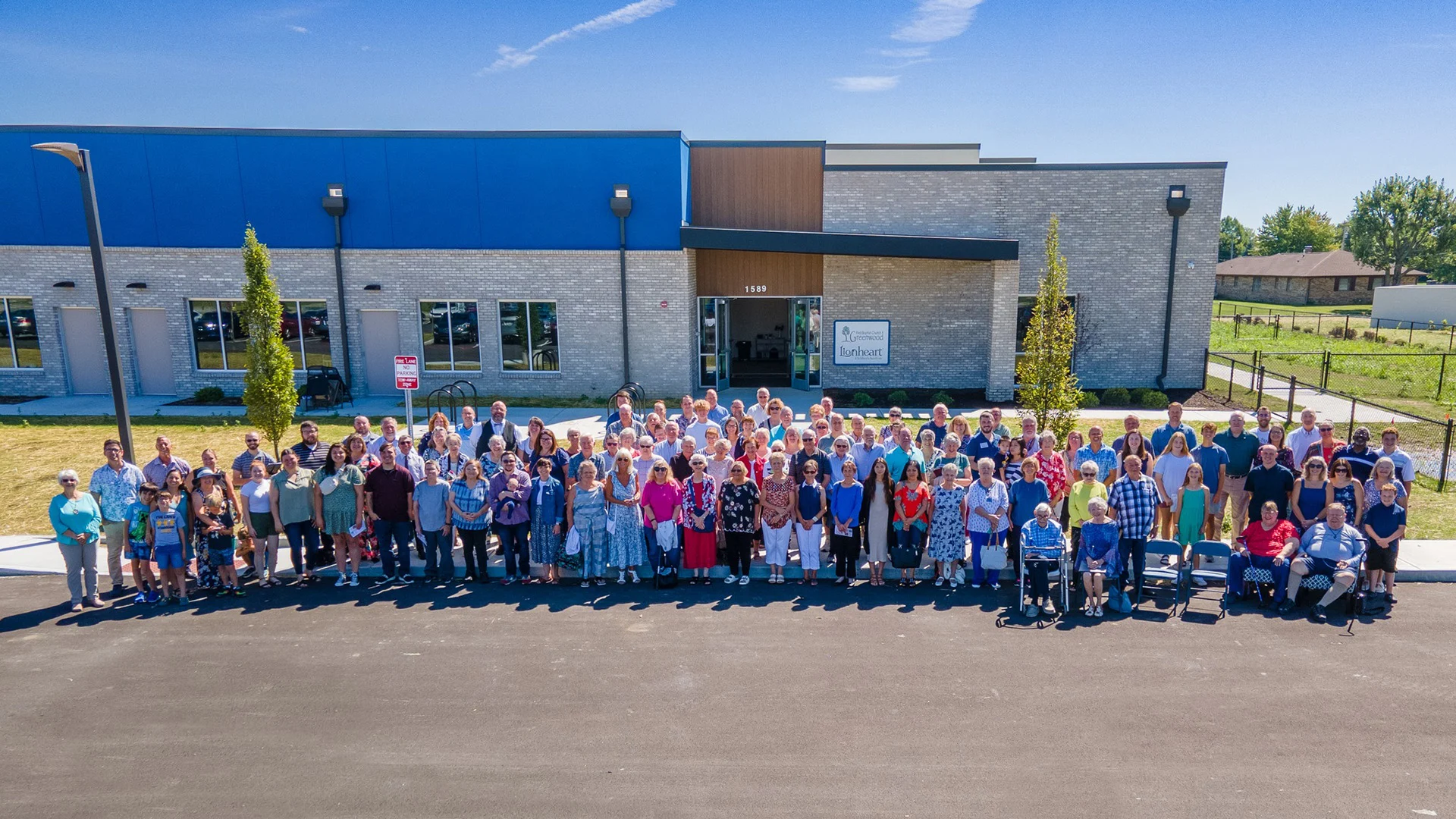 FBC Greenwood exterior church building church architect