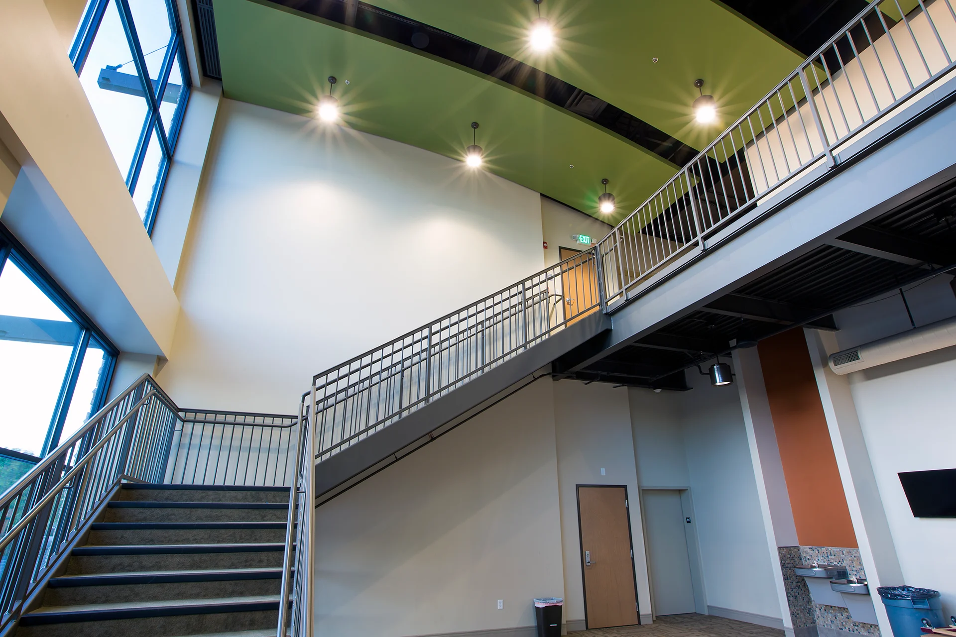 Grace lobby church building church architect