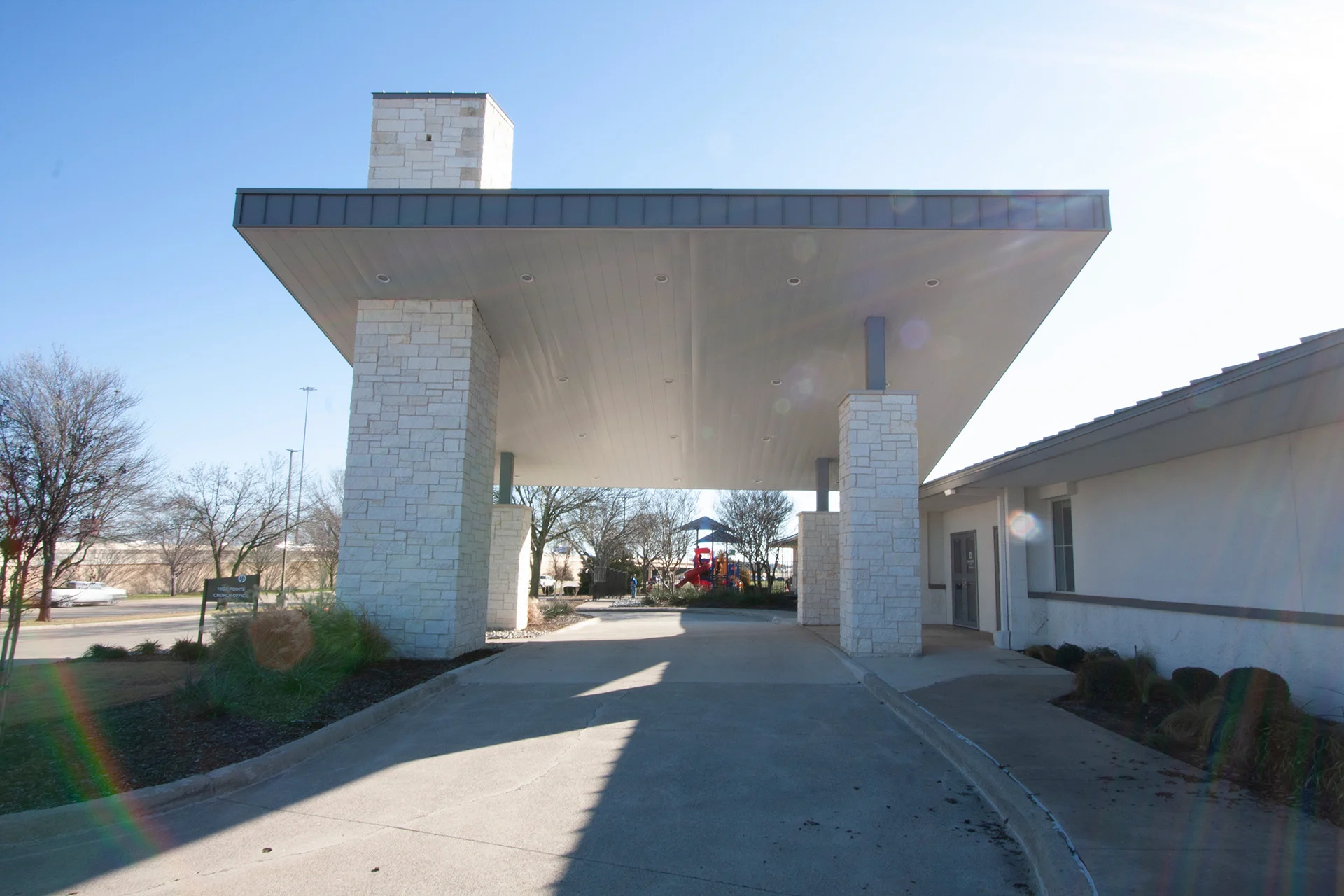 High Pointe Church exterior church building church architect