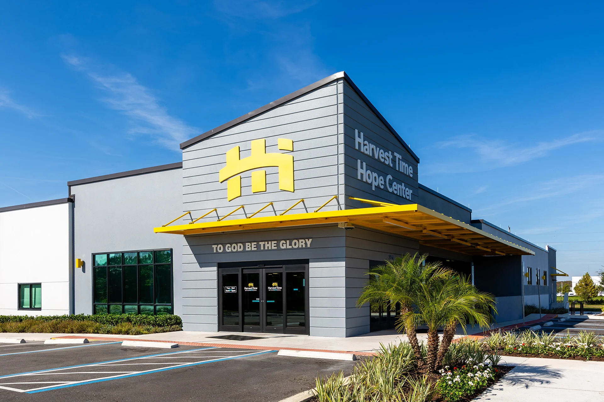 HTI exterior church building church architect