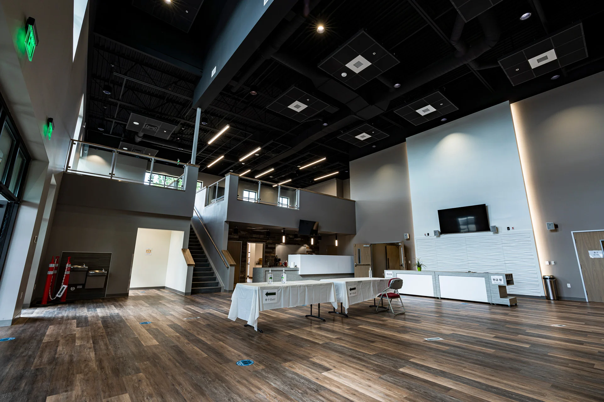 Korean Bethel lobby church building church architect