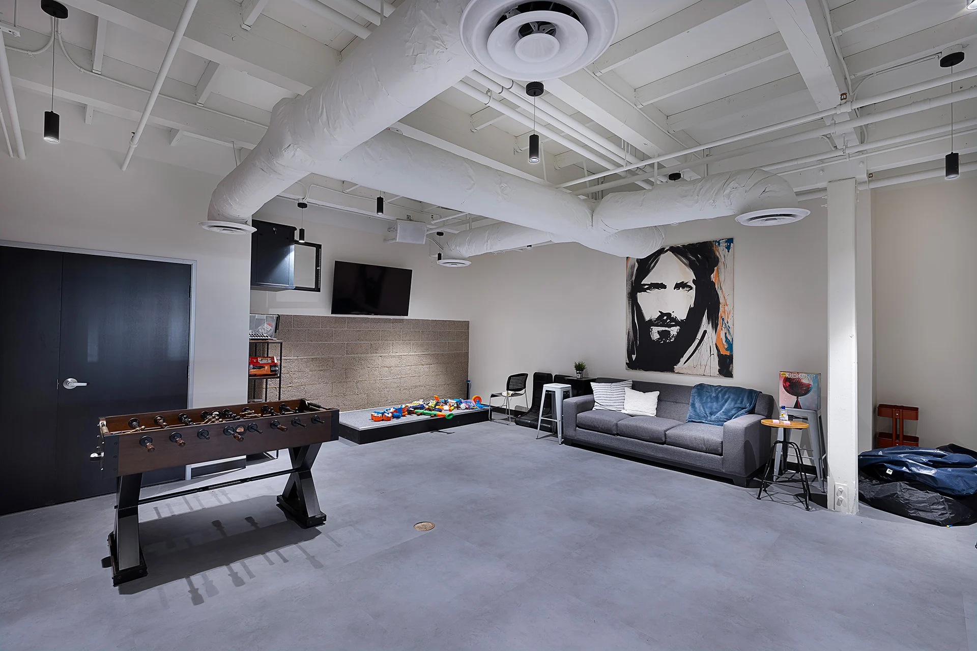 Legacy Church hangout room church building church architect