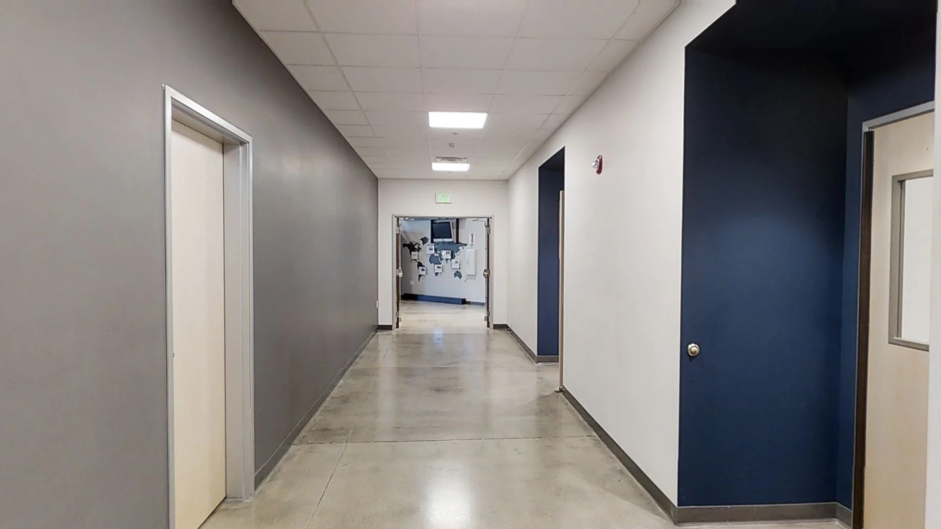 Lifespring Church 2nd & 3rd Grade Hallway church building church architect