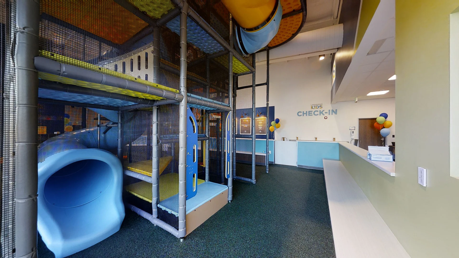 Lifespring Play Zone church building church architect